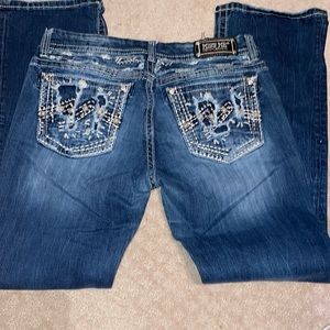 Miss Me jeans, boot cut, size 32